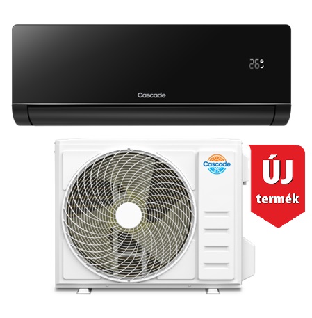 Cascade Black Art Pro oldalfali split klíma 2,6 kW CWH09BAP